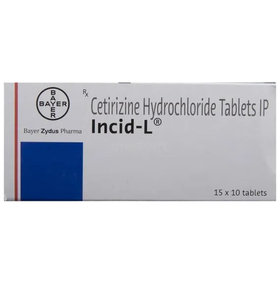 incid l 10mg tablet 10's